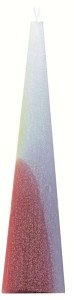 Shalhevet Havdallah Candle Pyramid Multicolor