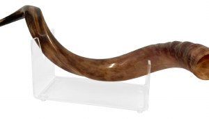 Lucite Shofar Stand Large on Legs