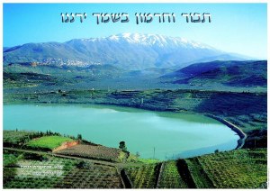Har Chermon Mount Hermon Laminated Sukkah Poster
