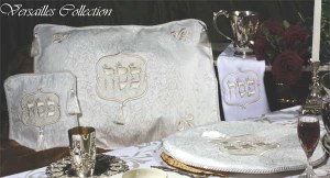 Seder Set 4 Piece Off White Versailles Collection