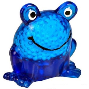 Sticky Squeeze Frog Assorted Colors Single Piece 2.6"