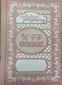 Selichot Yedid Hashem Interlinear Edut Mizrach [Paperback]
