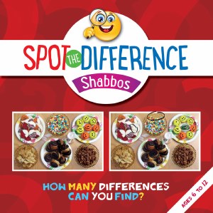 Spot the Difference - Shabbos [Hardcover]