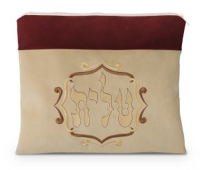 TALLIS BAG #1060 RED/ TAN