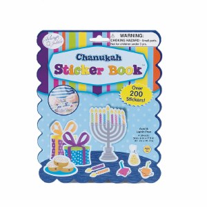 Chanukah Sticker Book 200 Stickers 4 Pages