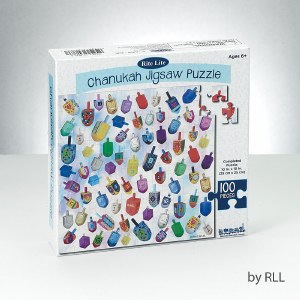 Chanukah Jigsaw Puzzle 100 Pieces