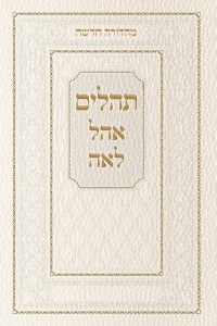 Tehillim Ohel Leah Hebrew New Edition White [Hardcover]