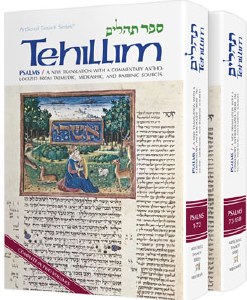 Tehillim - Psalms - 2 Volume Shrink Wrapped Set