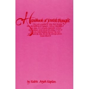 The Handbook of Jewish Thought Volume 2 [Hardcover]