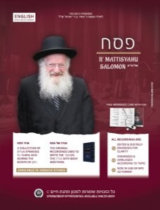 Rav Mattisyahu Salomon Vaadim Pesach USB