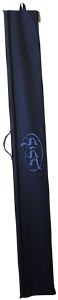 Lulav Holder Vinyl Navy with Light Blue Embroidery Circle Style