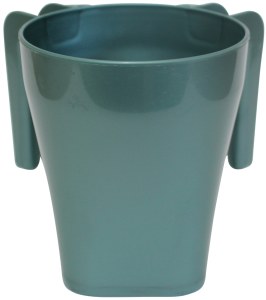 Plastic Wash Cup Turquoise 5.5"