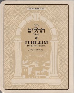 Tehillim Mevoar Weiss Edition Hebrew English Compact Size Cream [Paperback]