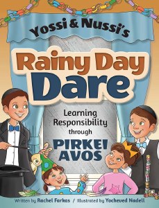 Yossi and Nussi's Rainy Day Dare [Hardcover]