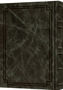 Artscroll Interlinear Tehillim Signature Leather Collection Full Size Enlarged Text Emerald Green