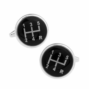 Black Gear Cufflinks