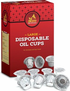 Aluminum Disposable Oil Drip Cups Large Size 44 Count