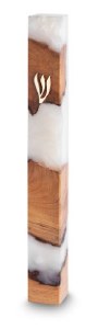 MEZ Epoxy Mezuzah 25 cm - Gold