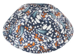 iKippah Peacock Feathers Size 2