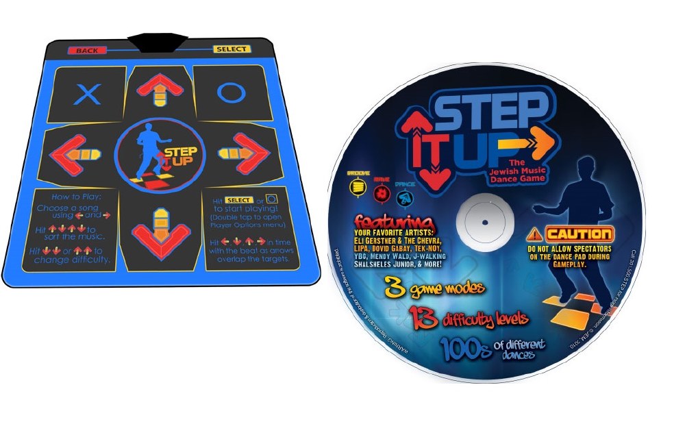 Step It Up Basic Dance Bundle Pad And Cd Judaica Place