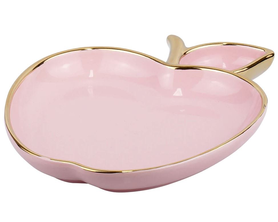 ceramic apple dish