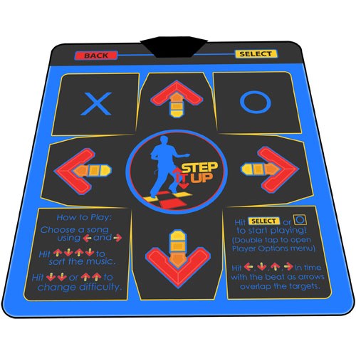 Step It Up Basic Dance Pad Cd Not Included Judaica Place