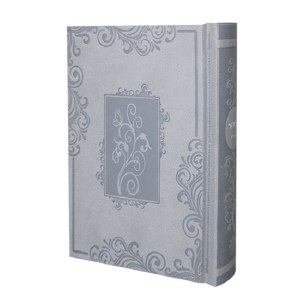 Siddur Kaftor Vaferach Pocket Size Blossoms Design Sefard Gray [Hardcover]