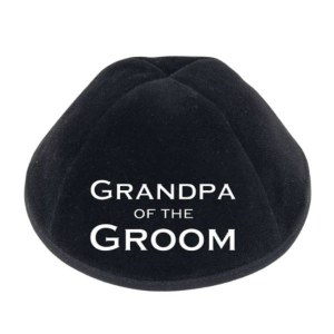 Grandpa of the Groom Kippah