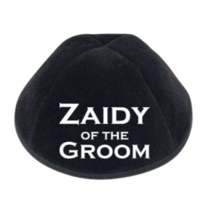 Zaidy of the Groom Kippah