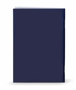 Mincha Maariv Booklet Laminated Blank Cover Blue Edut Mizrach [Paperback]