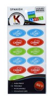 Spanish Kosher Label Stickers - Assorted