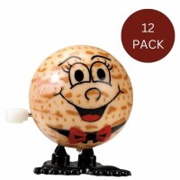 Passover Walking Matzah Ball Brown 2" 12 Pack