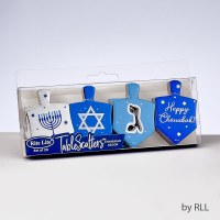 Additional picture of Chanukah Tablescatters Dreidel Design 20 Pieces