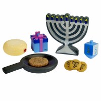 Additional picture of My First Chanukah Play Set 7 Piece Set