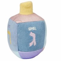 Plush Musical Dreidel Pastel 6"