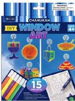 Chanukah Window Art Do It Yourself Kit 15 Designs