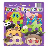 10 Plagues Foam Glasses