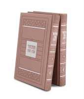 Machzor Eis Ratzon 2 Volume Slipcased Set Faux Leather Mosaic Design Ksafsaf Sefard [Hardcover]