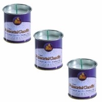Yahrtzeit Memorial Candle in Tin 1 Day 3 Pack