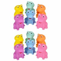 Rubber Squirting Frogs 2" 12 Pack of Assorted Colors