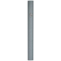 Mezuzah Cover Aluminium Dotted Design - 20cm