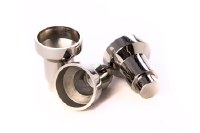 Candle Insert Drip Cups for Menorah Nickel Plated Set of 9