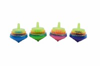 Plastic Musical Dreidel Small - Assorted Colors - Single Piece