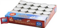 European Travel Tealight Candles - 50 Pack