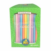 Pastel Chanukah Candles