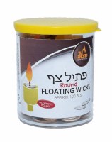 Standard Round Floating Wicks - 100 Pieces