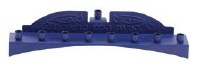 Additional picture of Blue Candle Menorah