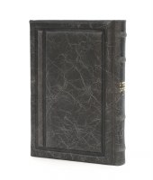 Leather Tehillim Eis Ratzon Chein Style Gray 5" x 7"