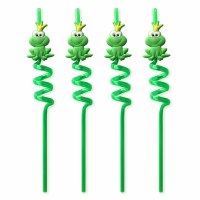 Frog Straws 4 Pack