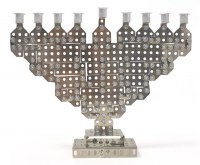 Additional picture of Candle Menorah Nuts 'N' Bolts Do It Yourself Kit